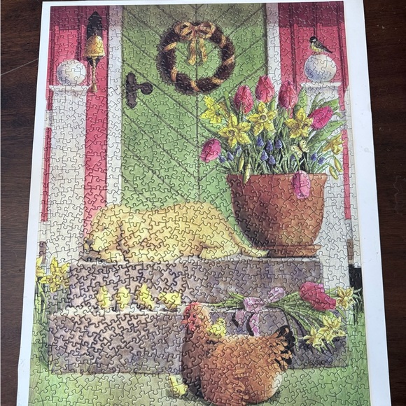 Other - 1000 Piece Jigsaw Puzzle - Spring Farm Scene